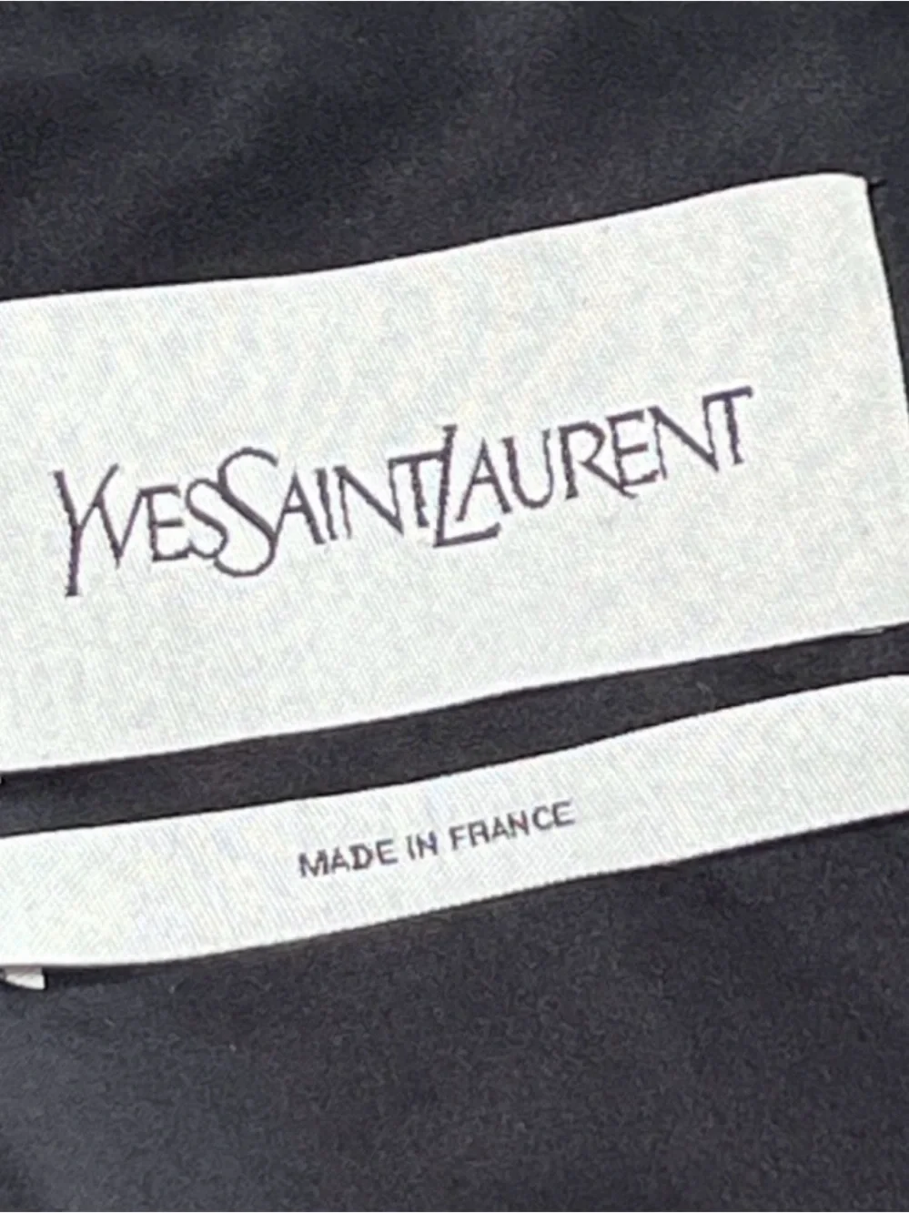 Yves Saint Laurent Black & White Tweed Double-Breasted Blazer - Picture 7 of 10